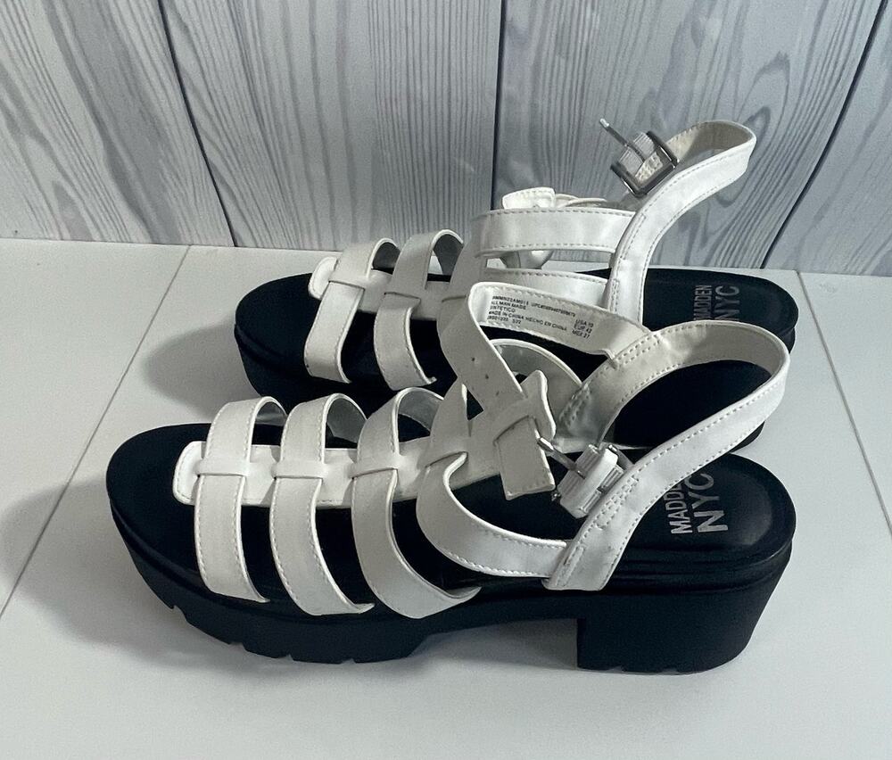 Madden Nyc Fisherman Sandal Chunky Retro Bratz  Strappy Sandal Size 10